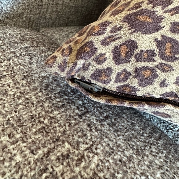 Cheetah Print Decorative Pillow - Picture 3 of 3